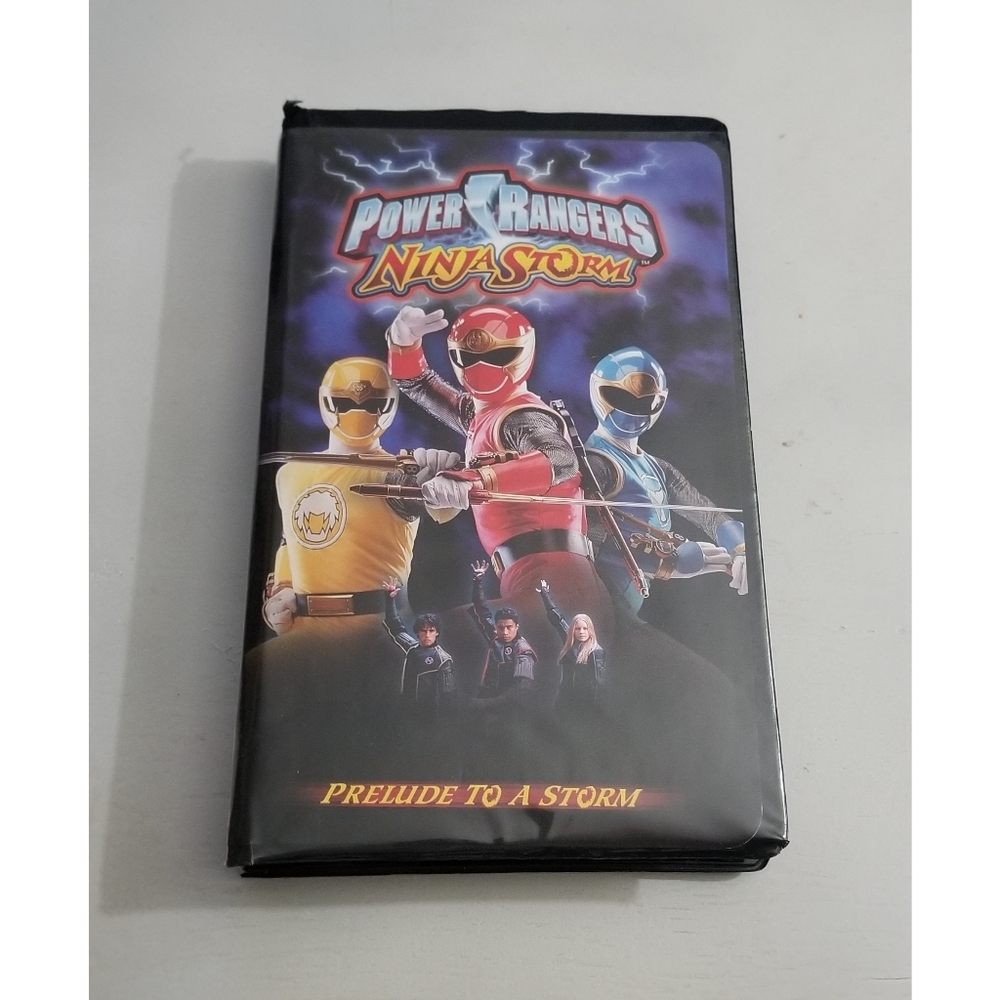 Power Rangers Ninja Storm Prelude To A Storm VHS